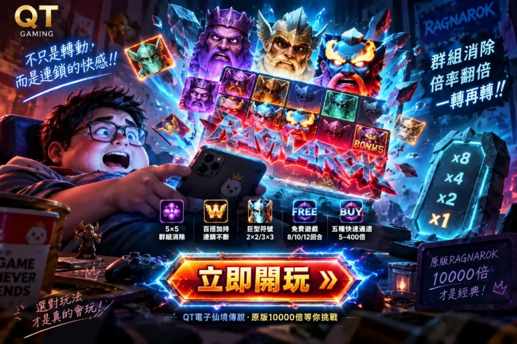 QT仙境傳說原版Ragnarok玩法：群組消除、連消倍數、免費遊戲與快速通道
